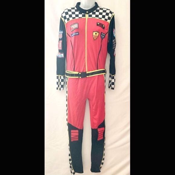 NWOT Adult’s M Racy Driver Halloween Costume - Picture 2 of 12